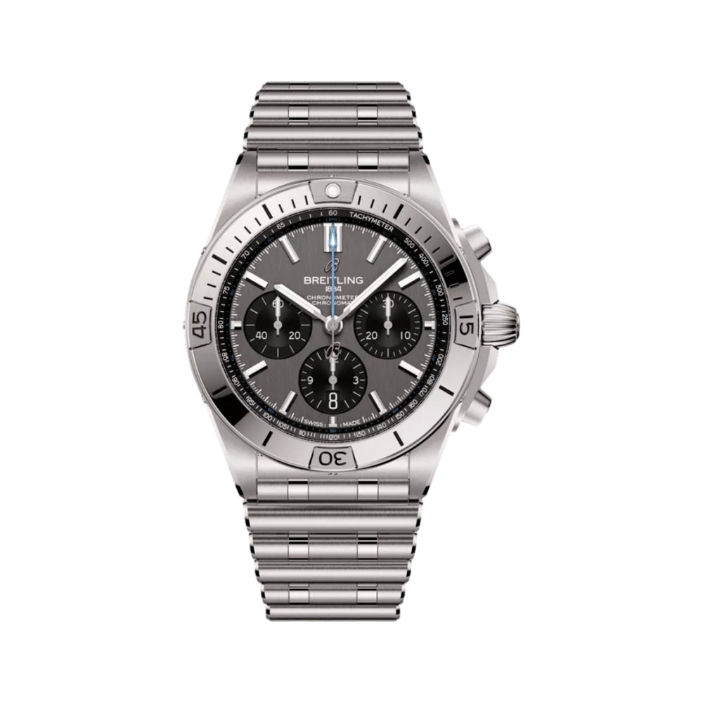 Chronomat B01 Titanium 42mm - Anthracite on Bracelet