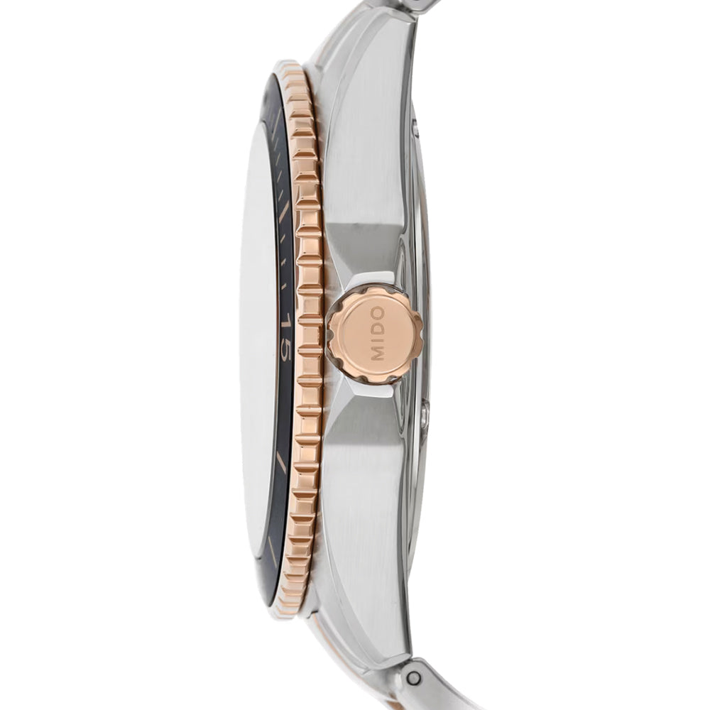 Ocean Star Captain Two-Tone 42.5mm - Black on Bracelet