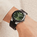 Riviera 10763 Automatic 42mm - Green on Rubber Strap