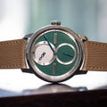 Louis Erard x KUDOKE Le Régulateur 42mm - Forest Green