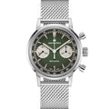 American Classic Intra-Matic Chronograph H 40mm - Green on Leather Strap w/ Extra Bracelet