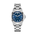 Khaki Field Auto 40mm - Blue on Bracelet