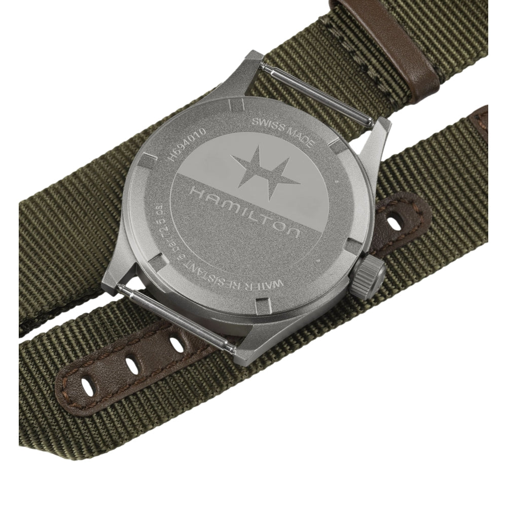 Khaki Field Quartz White Dial, 38mm