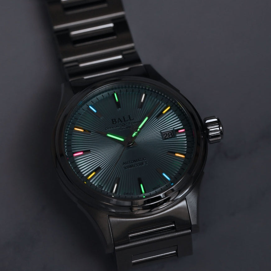 Fireman Victory 40mm - Ice Blue on Bracelet