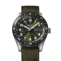 HDB008 5 Sports Field Series 41mm - Green on Fabric Strap