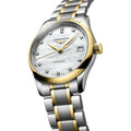 Master Collection Two-Tone 34mm - White, Mother-Of-Pearl on Bracelet