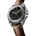 Pilot Majetek 43mm - Black on Leather Strap