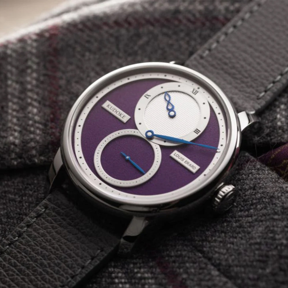 Louis Erard x KUDOKE Le Régulateur 42mm - Purple