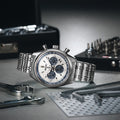 SRQ047 Prospex Chronograph 42mm - White on Bracelet