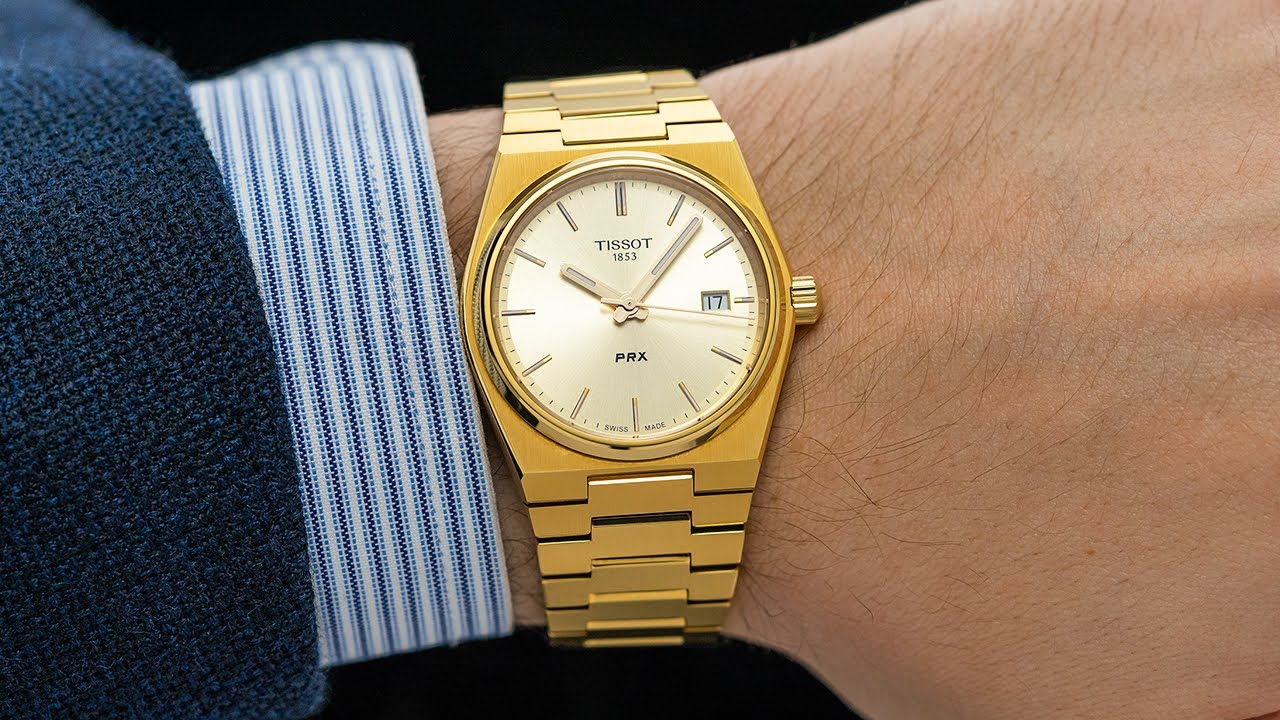 PRX 35mm Quartz Gold-Tone