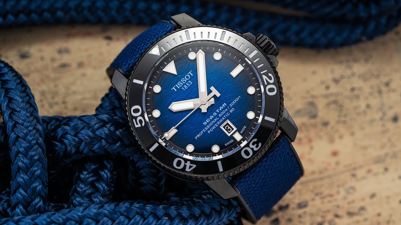 Seastar 2000 Professional Powermatic 80 Blue Gradient Dial