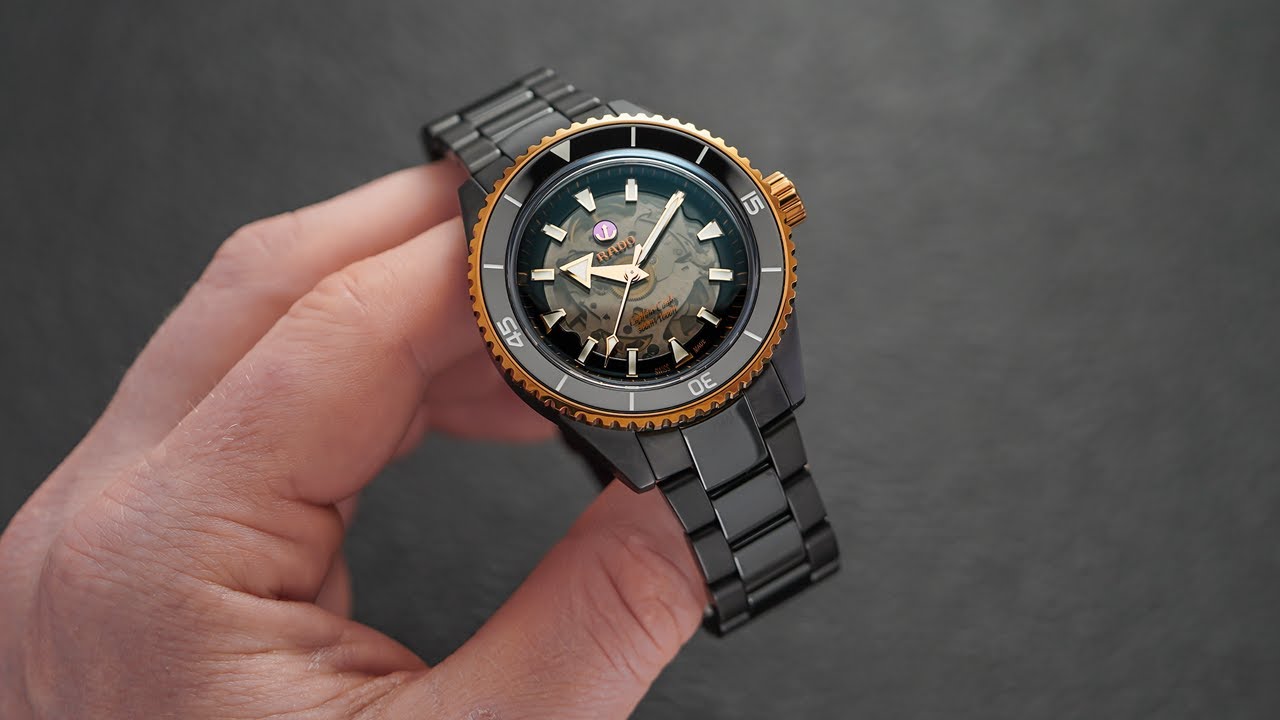 Captain Cook High-Tech Ceramic Gold-Tone Accents
