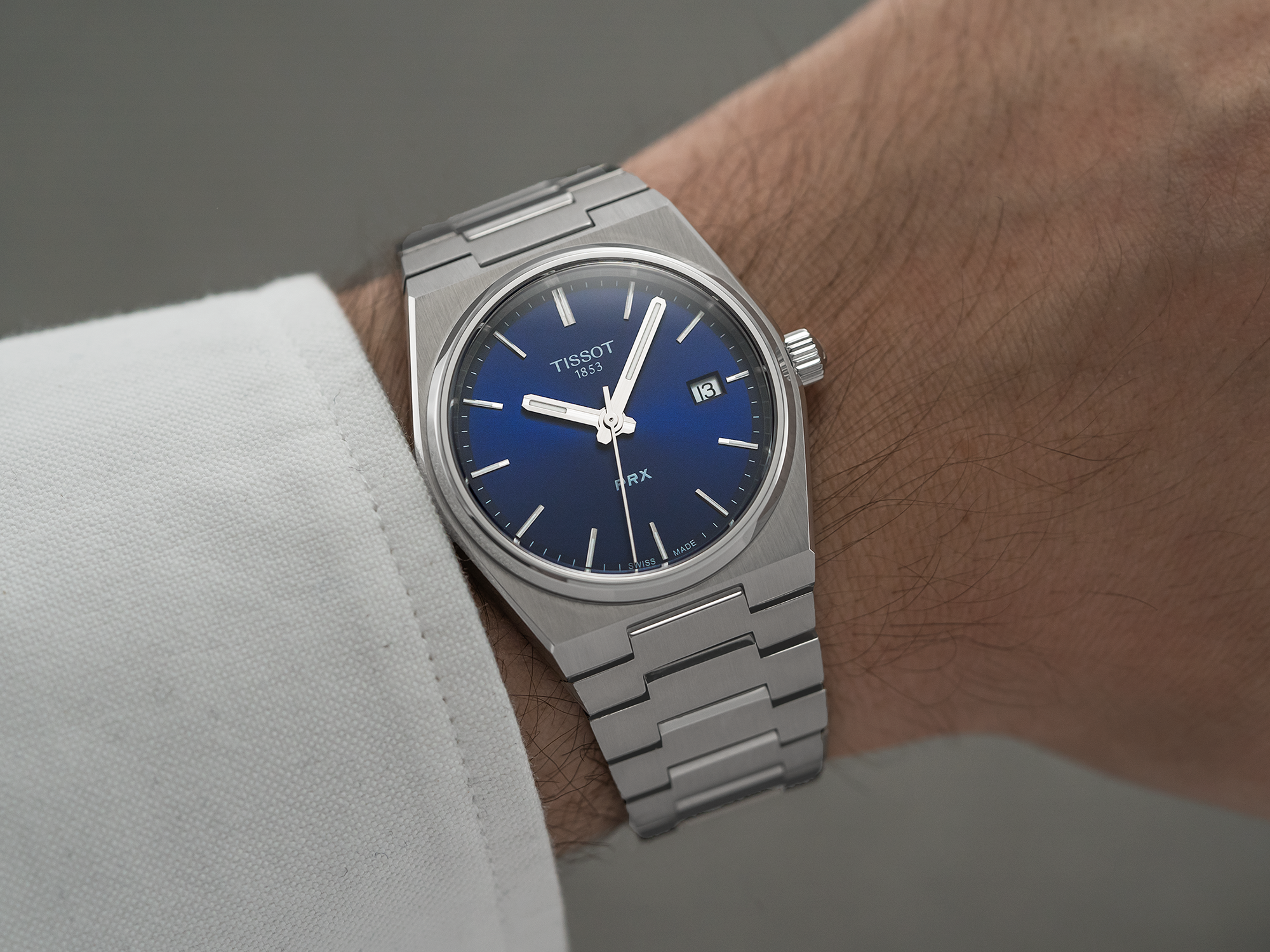PRX 35mm Quartz Green Dial