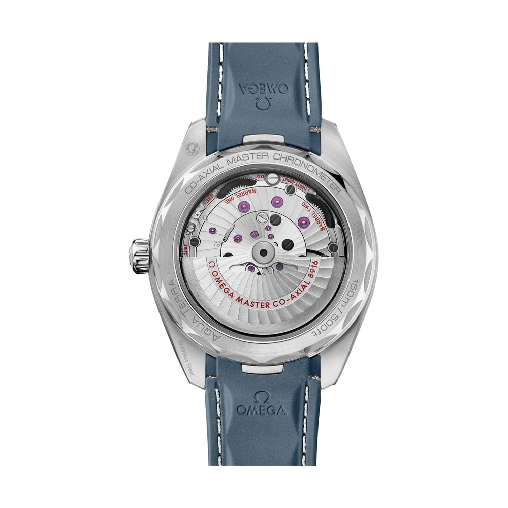 Seamaster Aqua Terra 150M Small Seconds 41mm - Blue on Rubber Strap