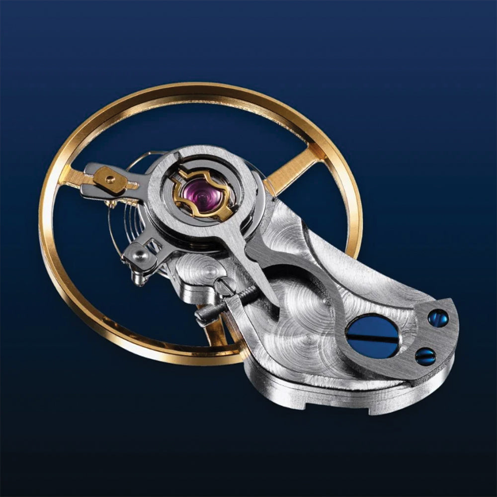 SAR Rescue Timer Automatic 42mm - Nautic Blue on Rubber Strap