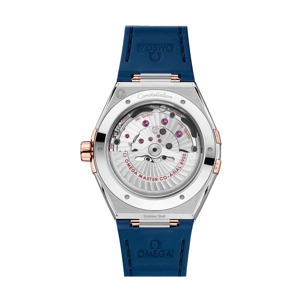 Constellation 41mm - Blue on Leather Strap