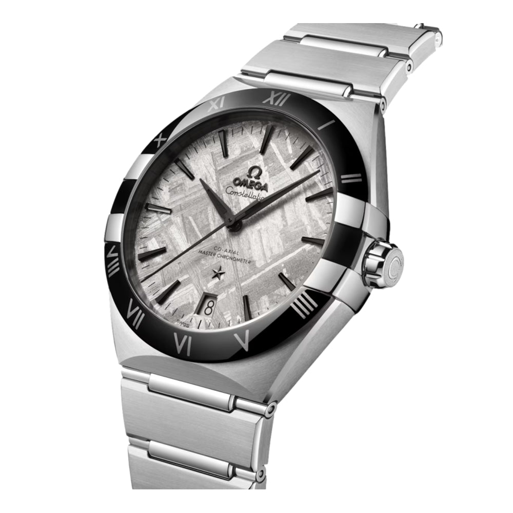 Constellation 41mm - Grey Meteorite on Bracelet