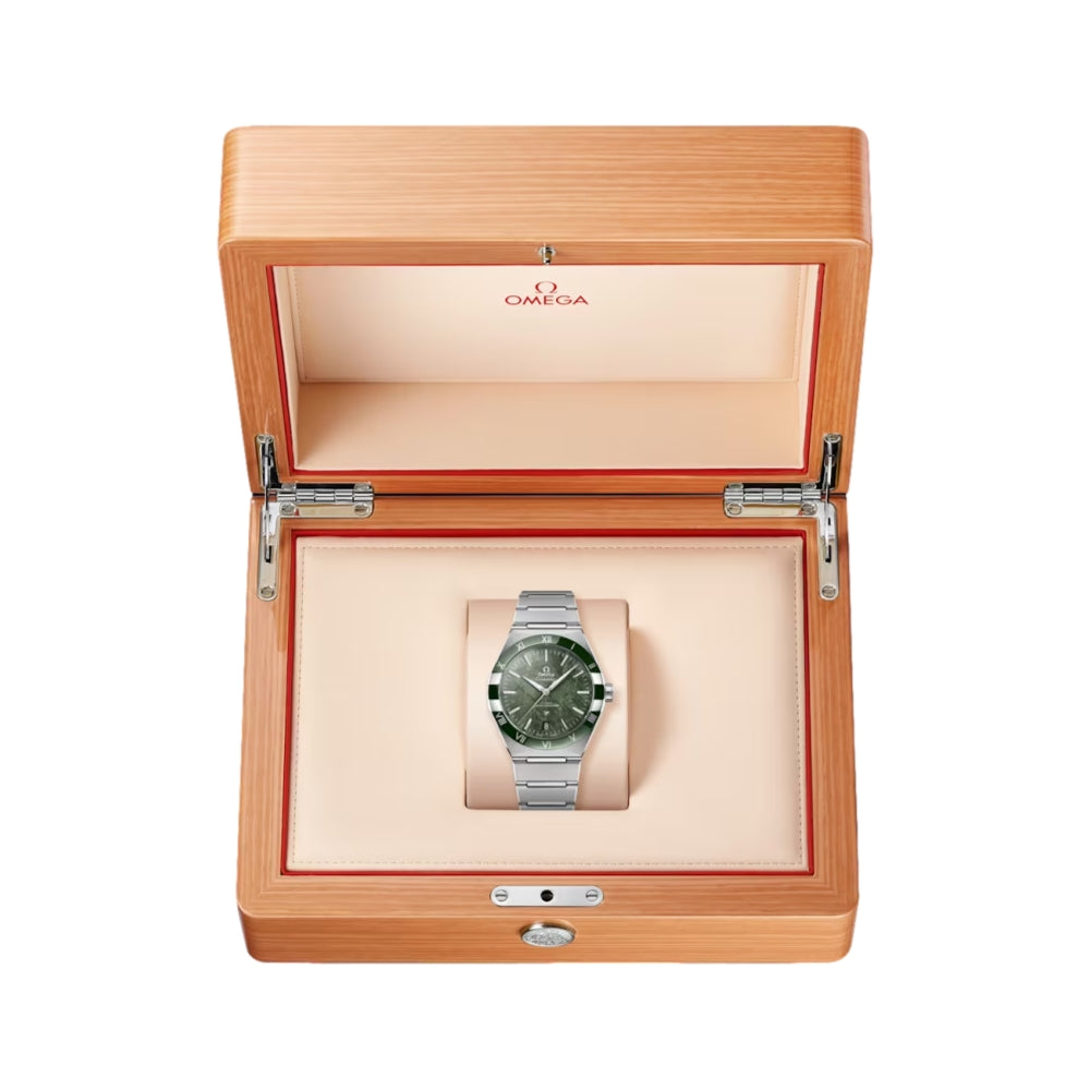Constellation Co-Axial Master Chronometer 41mm - Green Meteorite on Bracelet
