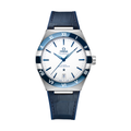 Constellation 41mm - White on Leather Strap