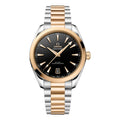 Seamaster Aqua Terra 150M Steel and Moonshine™ gold 41 mm -  Black on Bracelet