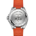 Seamaster Planet Ocean 600M 42mm - Black and Orange on Orange Rubber Strap