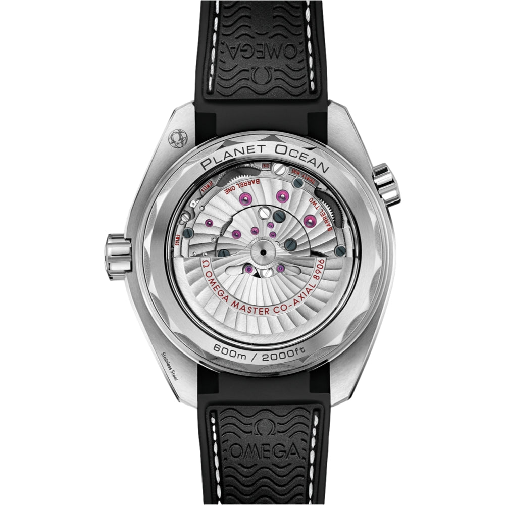 Seamaster Planet Ocean 600M GMT 43.5 mm - Black on Strap
