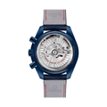 Speedmaster Moonphase "Blue Side Of The Moon" Chronograph Ceramic 44.25mm - Blue on Leather Strap