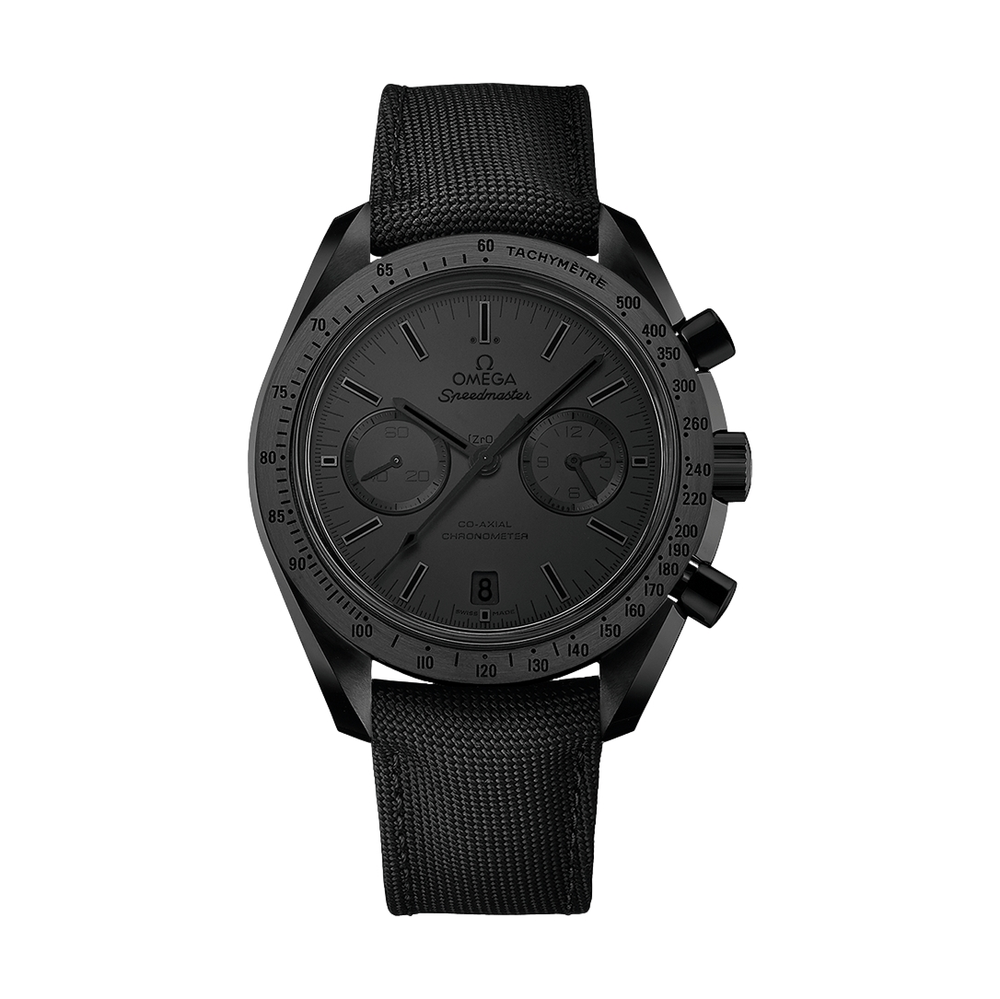 Speedmaster Dark Side Of The Moon Chronograph 44.25 mm - Black on Strap