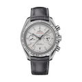 Speedmaster Dark Side Of The Moon Chronograph 44.25mm - Grey on Leather Strap