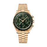 Speedmaster Moonwatch Professional Moonshine Gold 42mm - Green on Bracelet