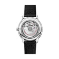De Ville Prestige 40mm - Silver on Leather Strap