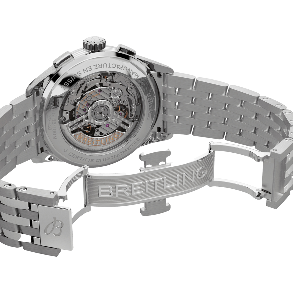 Premier B01 Chronograph 42mm - Blue on Bracelet
