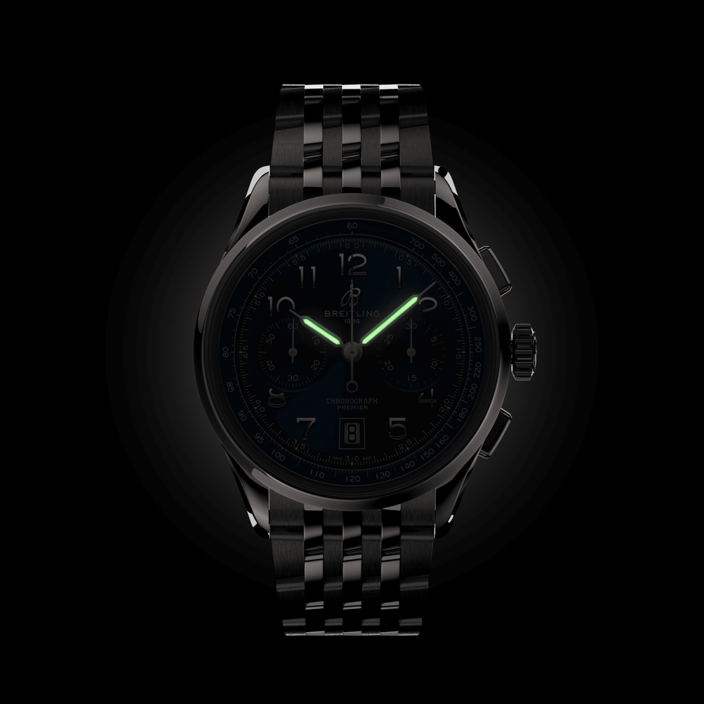 Premier B01 Chronograph 42mm - Green on Bracelet