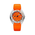SUB 300T Professional 42.5mm - Orange on Rubber Strap