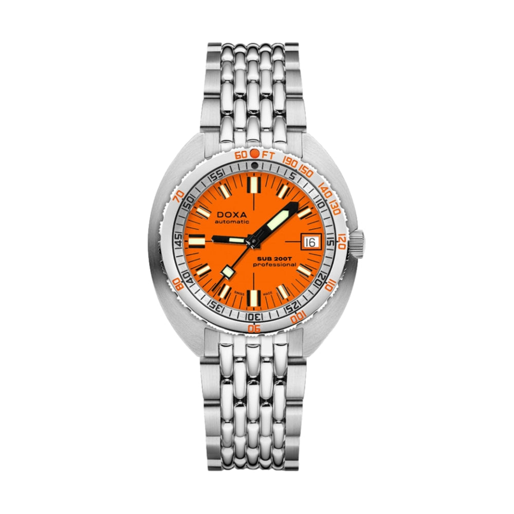 SUB 200T Professional 39mm - Orange on Bracelet