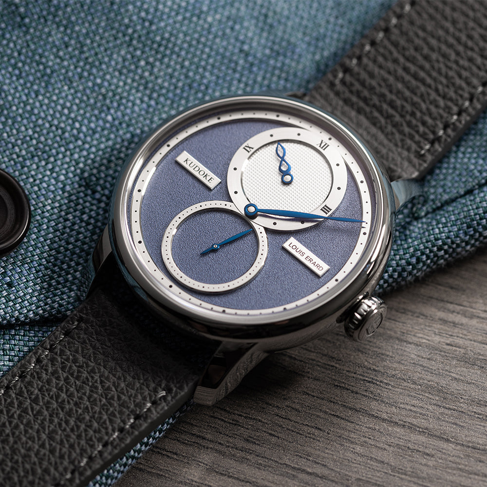 Louis Erard x KUDOKE Le Régulateur 42mm - Light Blue