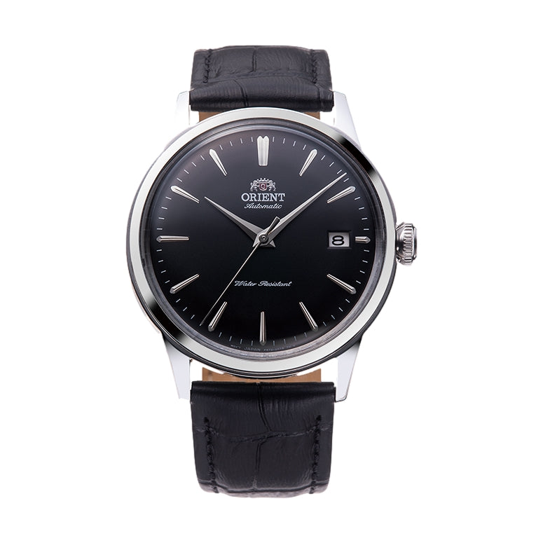 Bambino Version 7 Thailand Movement 38mm - Black on Leather Strap