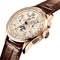 Premier B25 Datora 18k Red Gold 42mm - Ivory on Leather Strap
