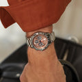 Promaster Navihawk Eco-Drive 40mm - Salmon on Bracelet