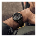 Avenger B01 Chronograph 44mm - Night Mission Black on Leather Strap