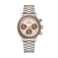 Speedmaster Chronograph Two-Tone 18K Sedna™ Gold and Steel 38mm - Ivory on Bracelet