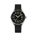 SUB 200 Sharkhunter Sapphire Inlay Bezel 42mm - Black on Rubber Strap