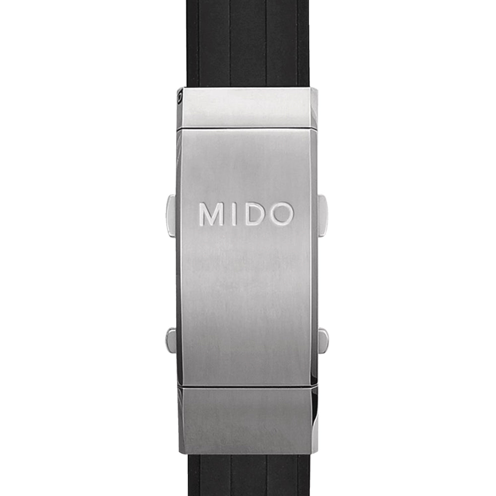 Ocean Star Captain 42.5mm - Black on Rubber Strap