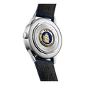 Flagship Heritage Moonphase 38.5mm - Sunray Blue on Leather Strap