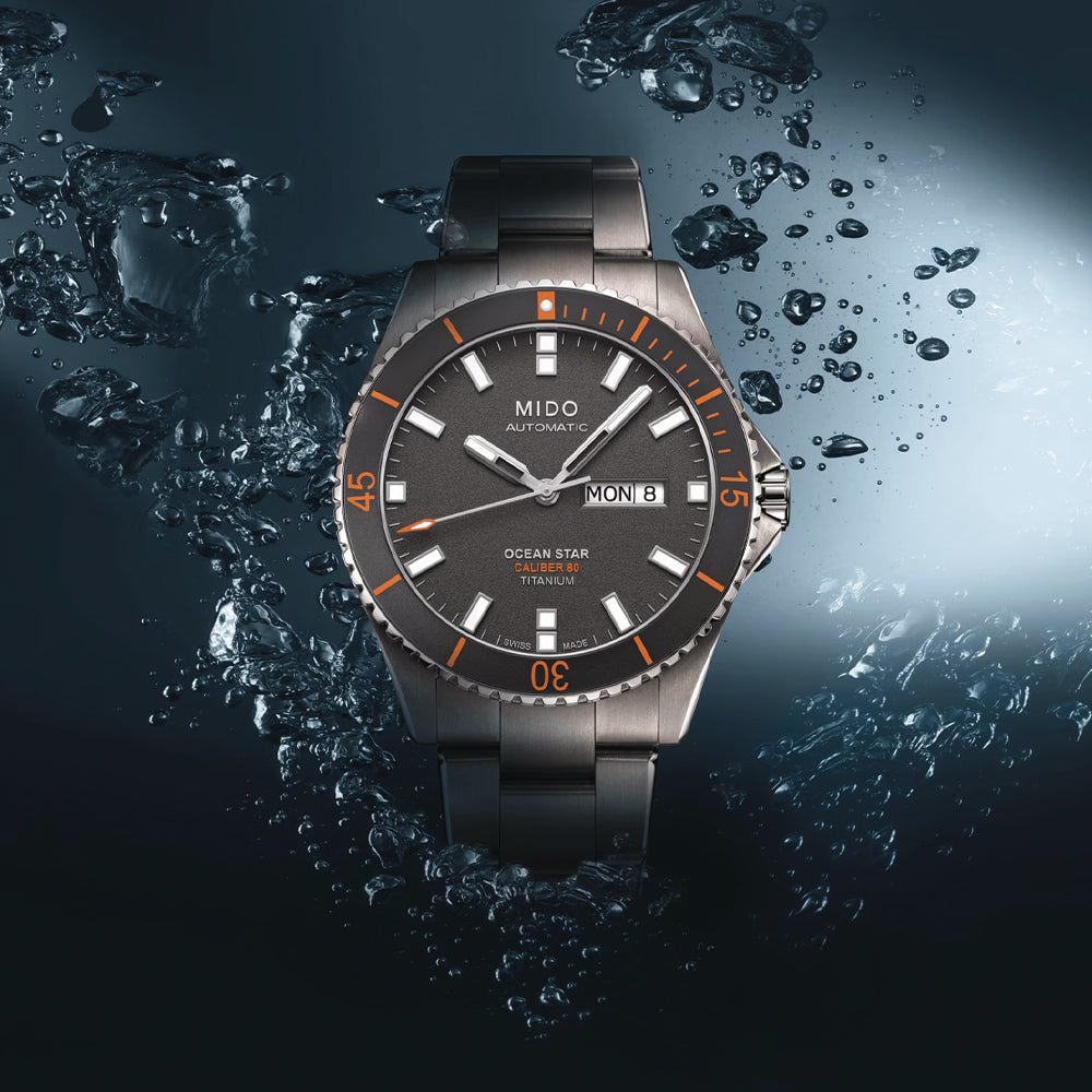 Ocean Star Captain 42.5mm - Titanium on Bracelet