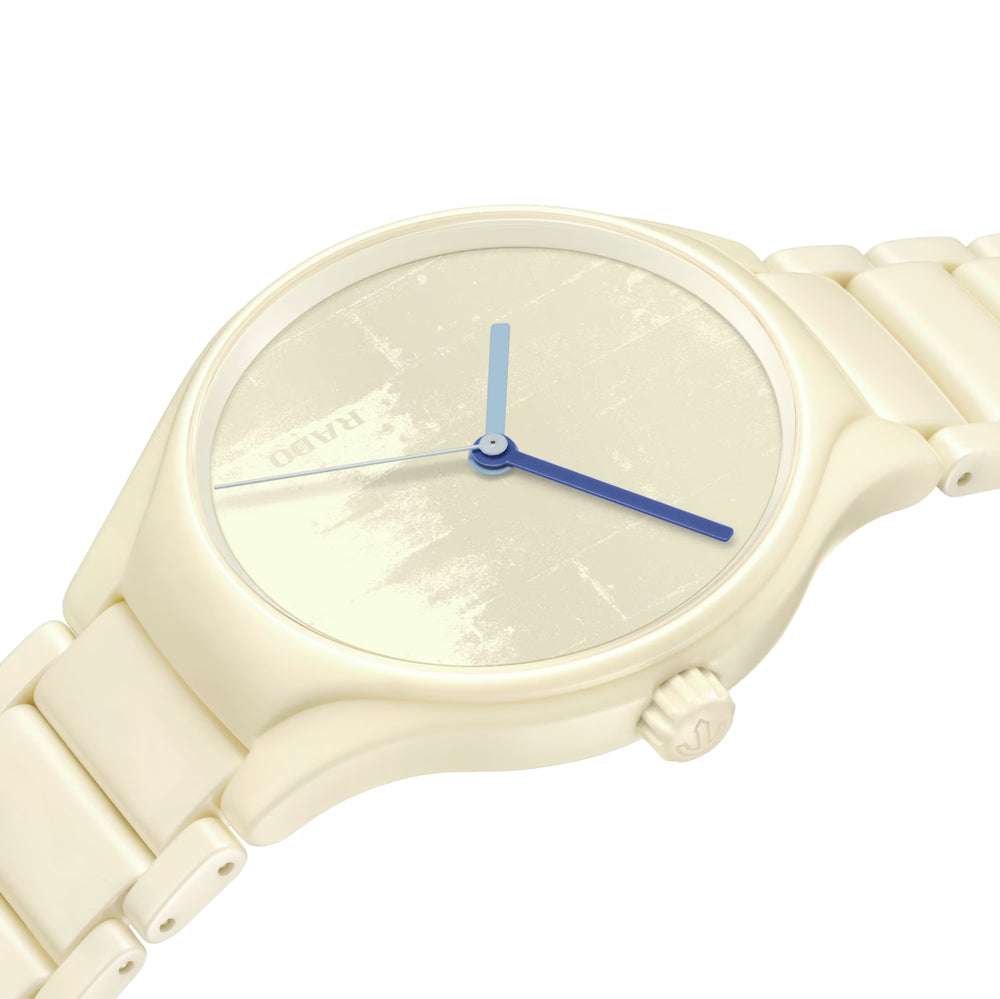 True Round x Les Couleurs® Le Corbusier® Automatic 40mm - White on Bracelet