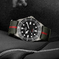 Pelagos FXD Titanium 42mm - Black on Fabric Strap w/ Extra Rubber Strap