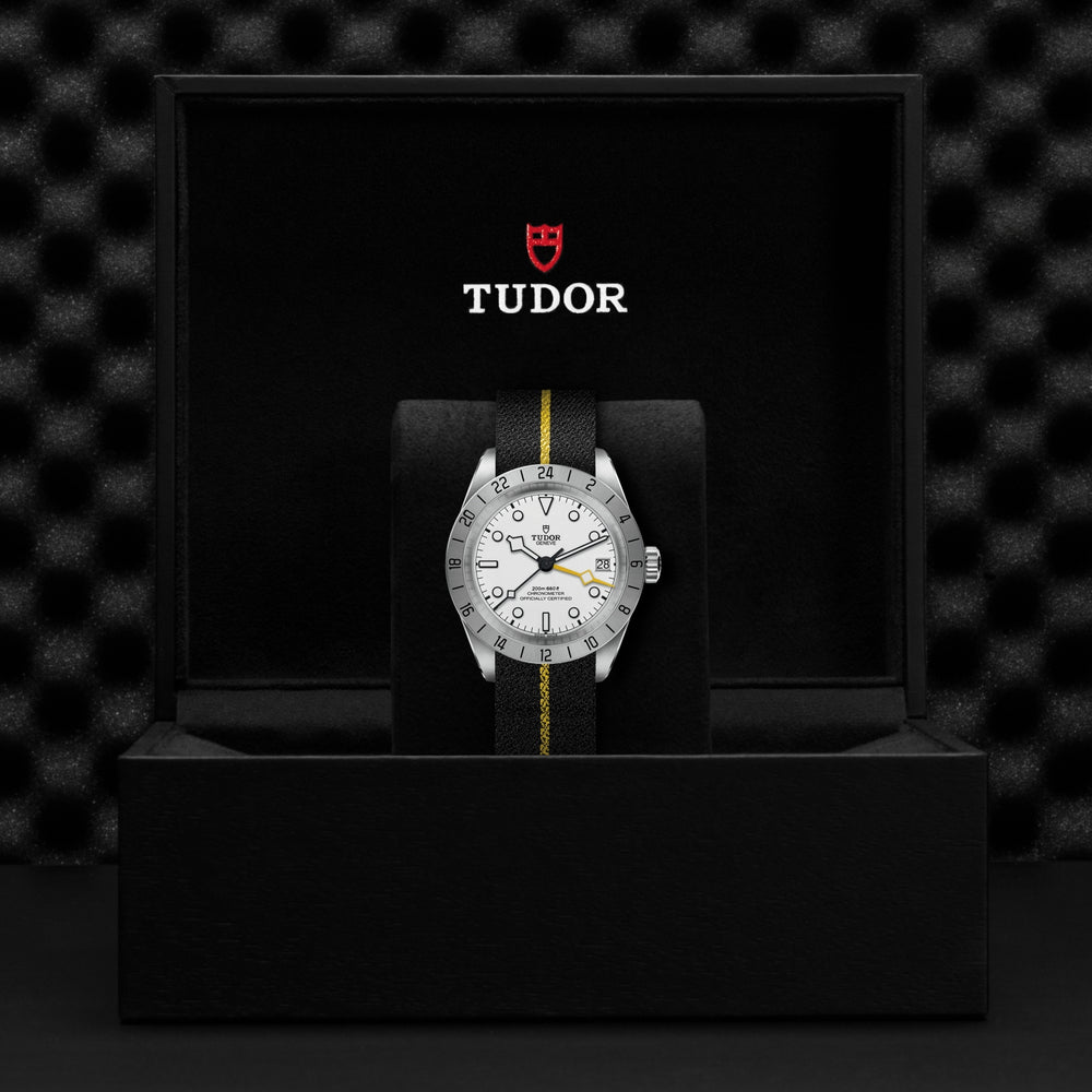 Black Bay Pro GMT 39mm - Opaline on Fabric Strap