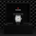 Black Bay Pro GMT 39mm - Opaline on Rubber/Leather Strap