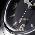 Ranger 39mm - Black on Fabric Strap